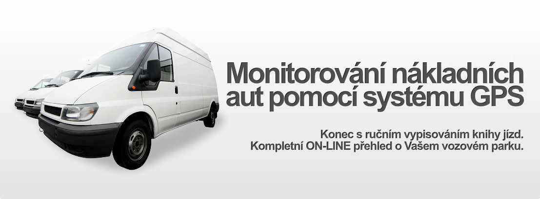 monitorovnání nákladních aut