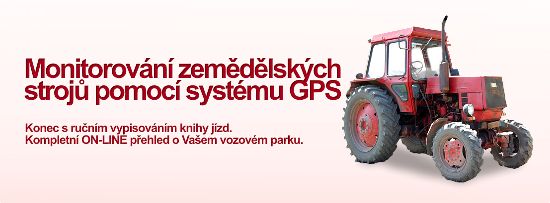 monitorovnání zemědělské stroje