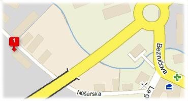 Kniha jizd - kontakt Mělník