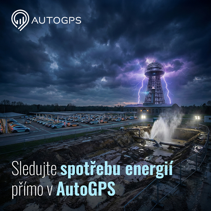 Víte, že v AutoGPS můžete kromě vozového parku sledovat i spotřebu energií?