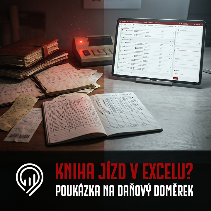 Finanční úřad a papírová kniha jízd: Proč je excelová tabulka v roce 2026 poukázkou na daňový doměrek